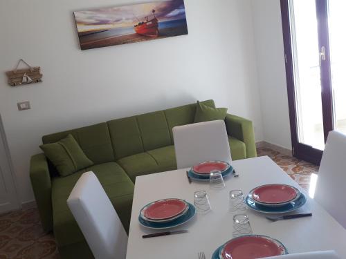 Χώρος καθιστικού στο Appartamenti Enrica with amazing view