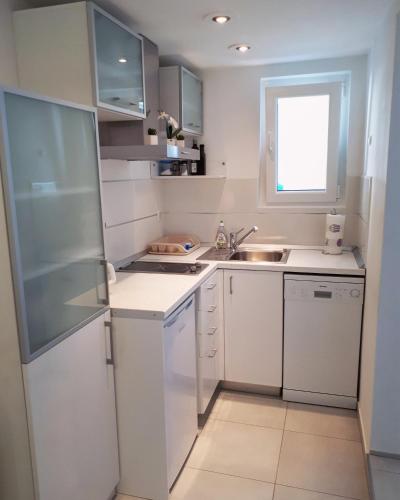 Η κουζίνα ή μικρή κουζίνα στο Accommodation Stella Mare
