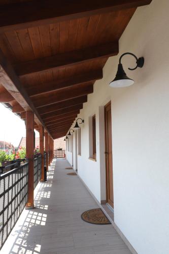 Ein Balkon oder eine Terrasse in der Unterkunft Penzion BLATNICE