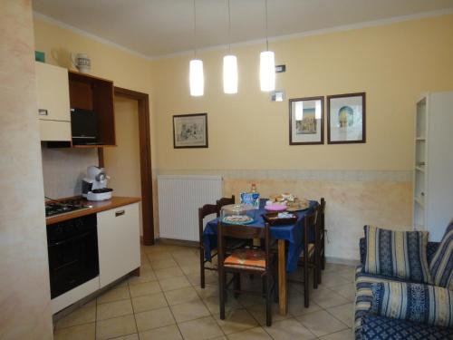Kuchyň nebo kuchyňský kout v ubytování Residenza Cieloterra