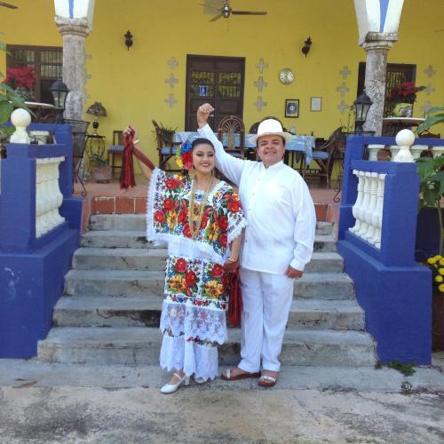 Hosté ubytování Hacienda San Pedro Nohpat