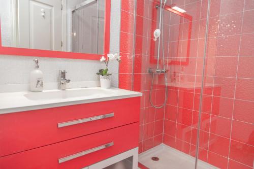 Koupelna v ubytování Denia Las Marinas Apartamento