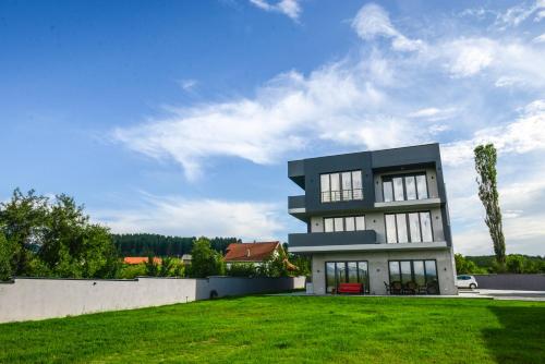 Zahrada ubytování Papa Apartments