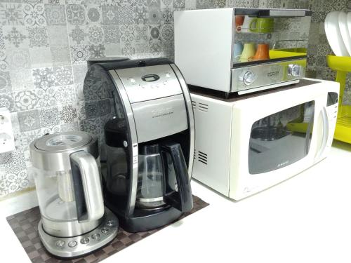 Кухня или мини-кухня в Hause Itaewon
