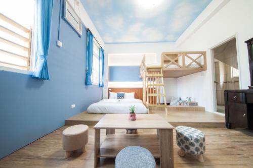 Posezení v ubytování D.C. Inn