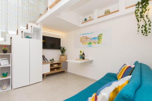 A television and/or entertainment centre at Little House