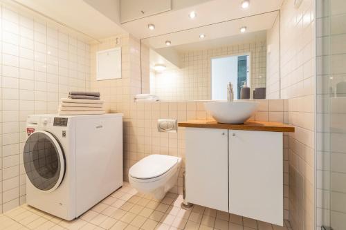 Kylpyhuone majoituspaikassa Nordic Host - Tollbugata 13