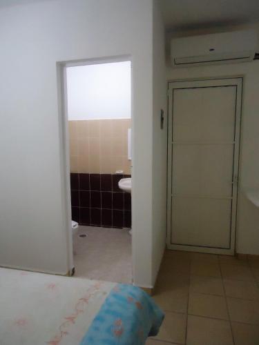 Koupelna v ubytování Hotel Olas Huatulco