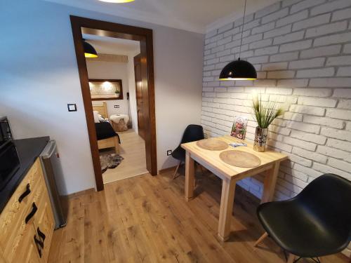 Ruang duduk di Apartamenty U Paliderki