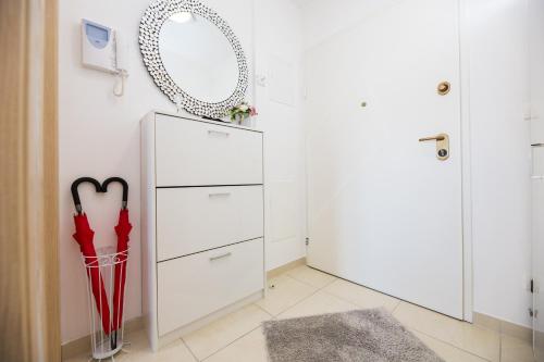 Kúpeľňa v ubytovaní Apartman Bubli