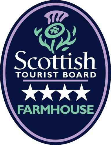 a logo of the scottish tourist board farmhouse at Garrison Farm with Hot Tub in Inversnaid