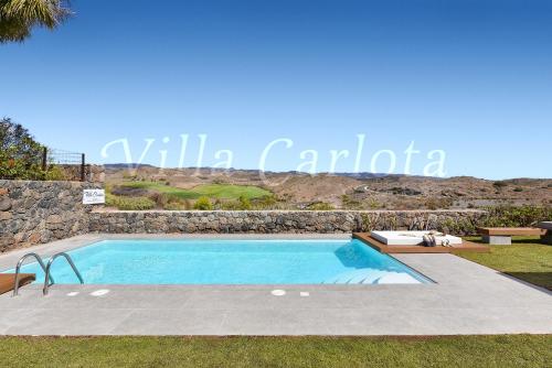 Πισίνα στο ή κοντά στο Casa Carlota Salobre