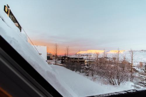 Hotel Laxnes en invierno