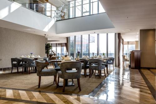 Χώρος καθιστικού στο Willmont Hotel