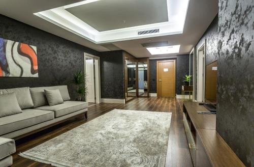Χώρος καθιστικού στο Willmont Hotel