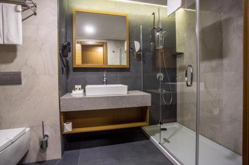 Ένα μπάνιο στο Willmont Hotel