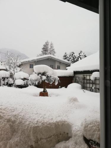 冬のHaus Pierzingerの様子