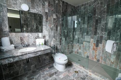 Kupatilo u objektu Mallorca Hotel 