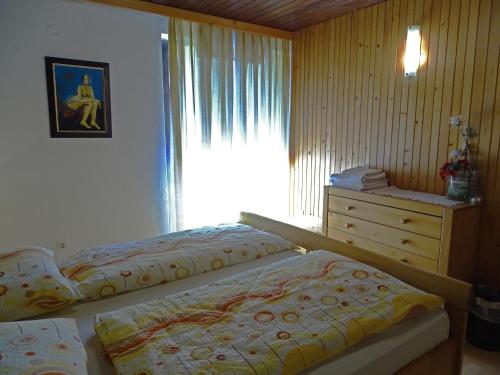 Postel nebo postele na pokoji v ubytování Apartments Zorč