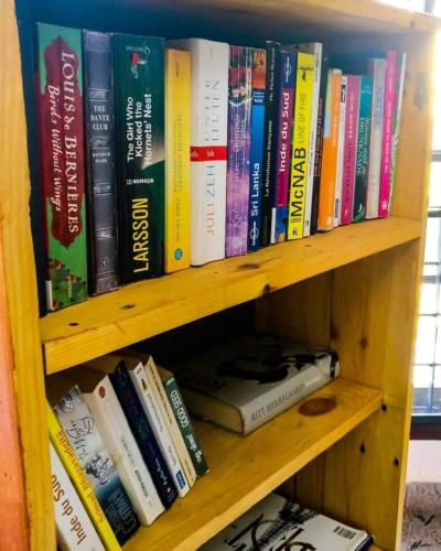 Biblioteca en el bed and breakfast