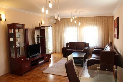 Oleskelutila majoituspaikassa Hana Apartments Prishtina