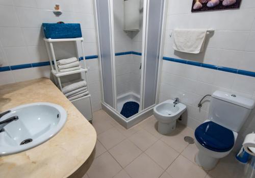 Et badeværelse på Casa Libélula