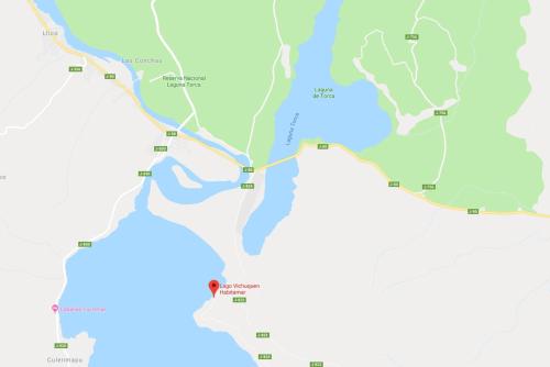 a map of the city of dublin with mosques at Departamento Lago Vichuquen in Lago Vichuquen
