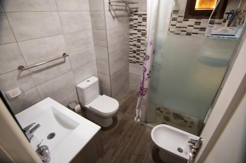 Et badeværelse på Casa Mariposa