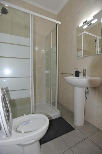 Ванная комната в Lagos Central Apartments Ap 14