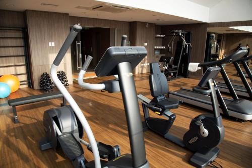 Fitness centrum a/nebo fitness zařízení v ubytování Rio Hotel by Bourbon Ciudad Del Este