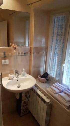 Et badeværelse på B&B Alassio