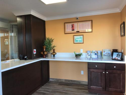 A kitchen or kitchenette at El Rancho Dolores at JT National Park