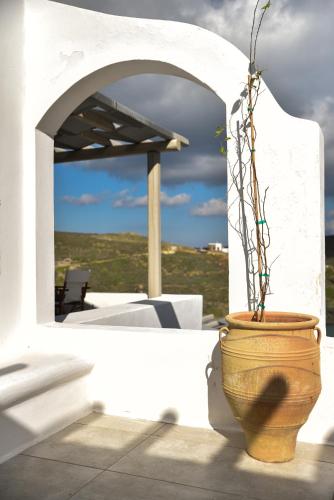 Μπαλκόνι ή βεράντα στο Miramare Suites Mykonos