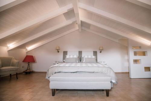 Кровать или кровати в номере Giardini Calce - Luxury Rooms