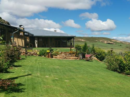Jardín al aire libre en Thaba Lapeng Mountain Escape