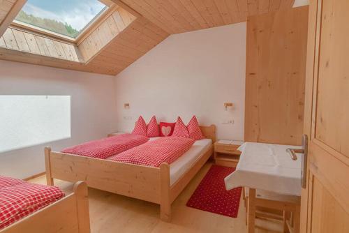 Postel nebo postele na pokoji v ubytování Gönnerhof