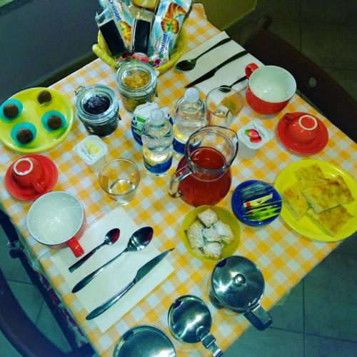 Mad på bed and breakfast-stedet eller i nærheden