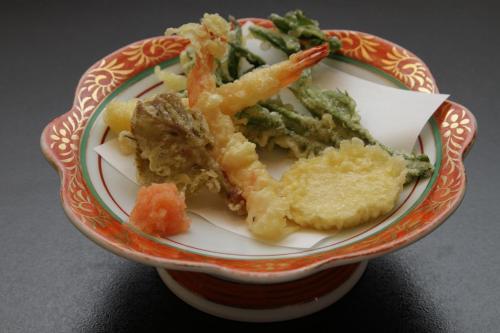 Comida en el ryokan o alrededores