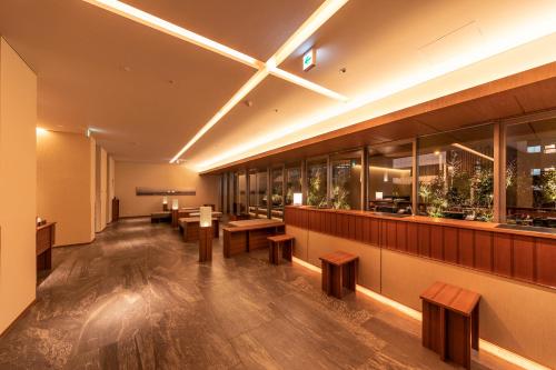 Гостиная зона в Tokyu Stay Fukuoka Tenjin