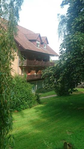 Zahrada ubytování Hotel Zur Burg Sternberg