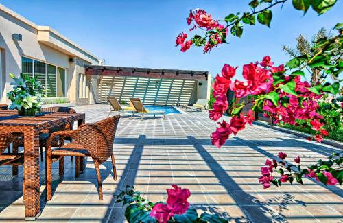 Balcon ou terrasse dans l'établissement Simaisma A Murwab Resort