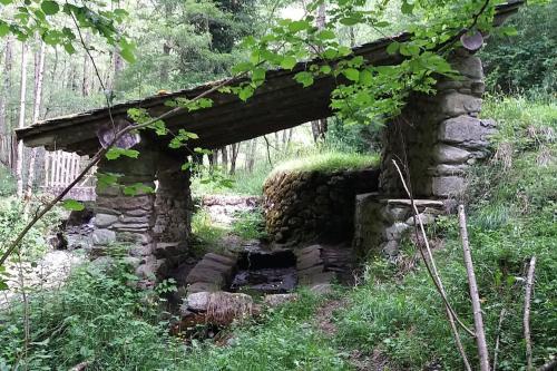 Zahrada ubytování la feda gîte Pyrénées Ariégeoises