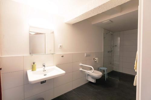 Koupelna v ubytování Hotel Aegidienhof