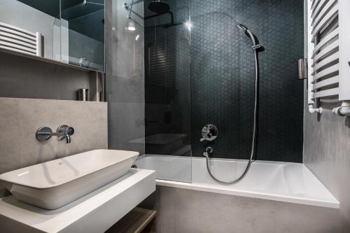 Ванна кімната в Apartament Rynek22