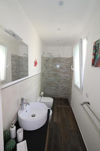 Kúpeľňa v ubytovaní Villa Aurora e Villa Oceano