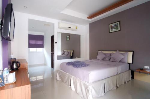 Katil atau katil-katil dalam bilik di At Lamai Resort