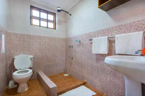 Koupelna v ubytování Anka Resort