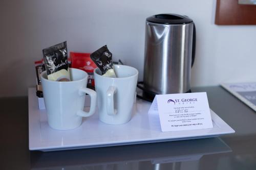 Παροχές για τσάι/καφέ στο St George Hotel Rochester-Chatham