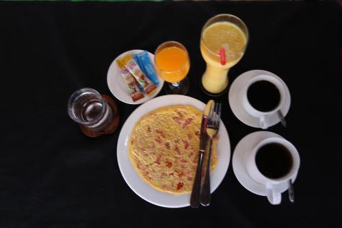 Mad på pensionatet eller i nærheden