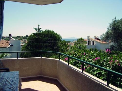 Μπαλκόνι ή βεράντα στο Datca Hotel Antik Apart